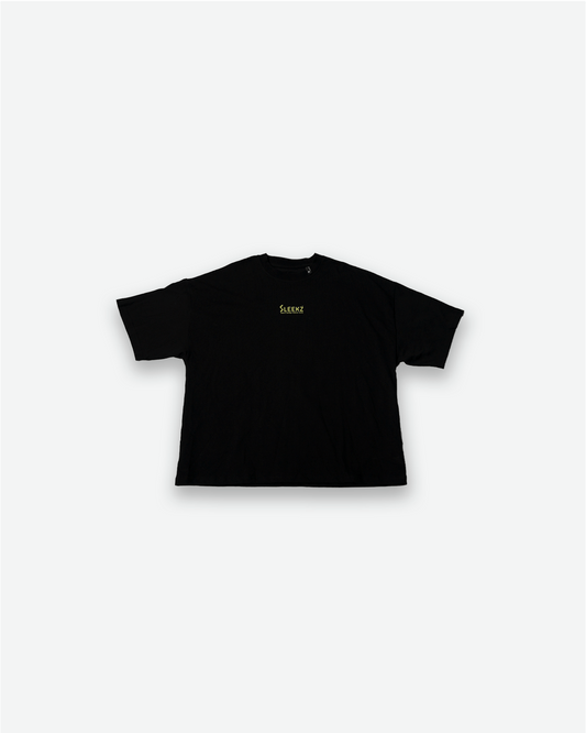 Vintage Black Oversized Boxy Tee - SLEEKZ