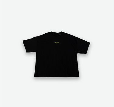 Vintage Black Oversized Boxy Tee - SLEEKZ