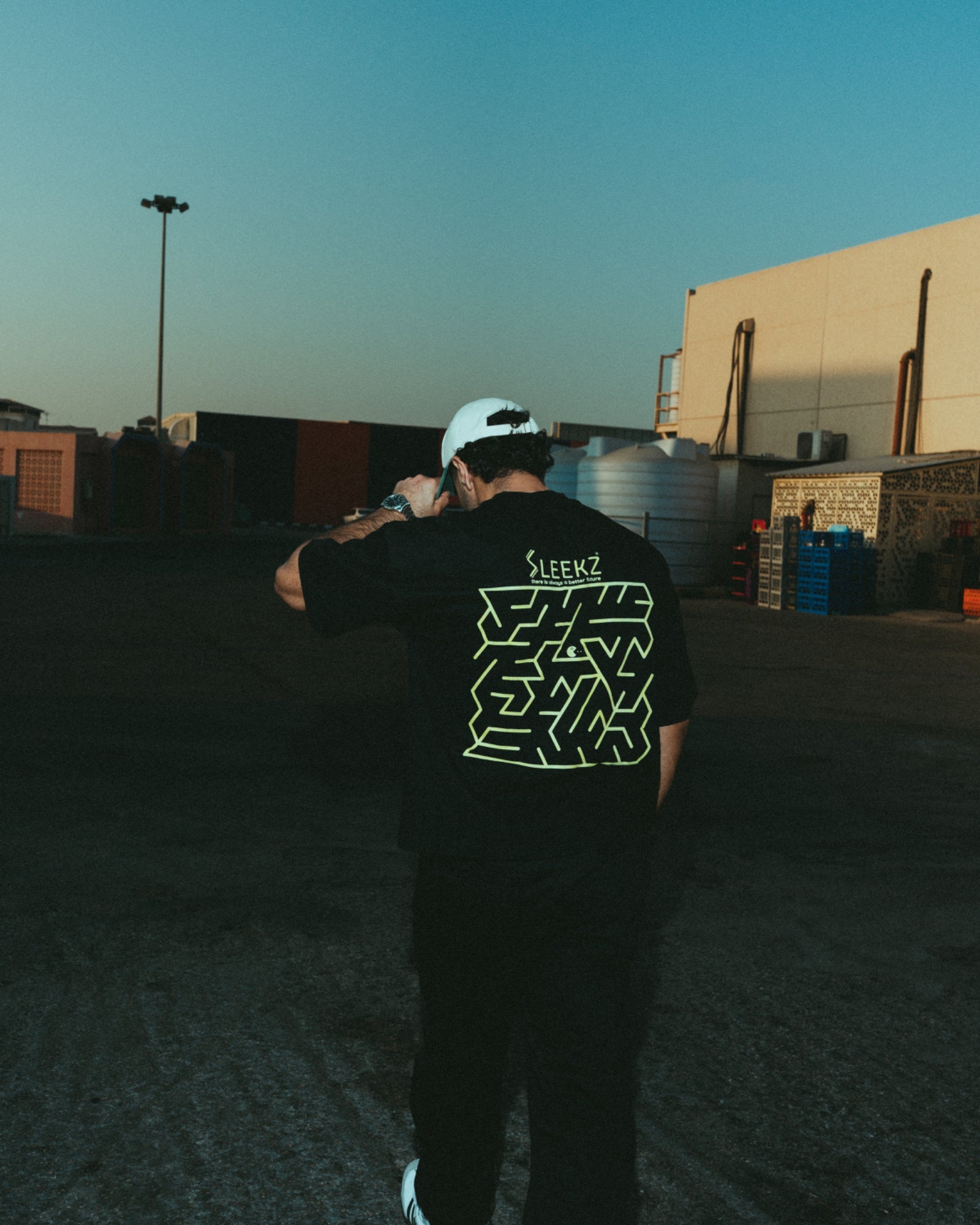 Vintage Black Oversized Boxy Tee - SLEEKZ