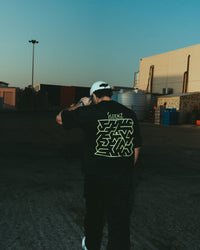 Vintage Black Oversized Boxy Tee - SLEEKZ