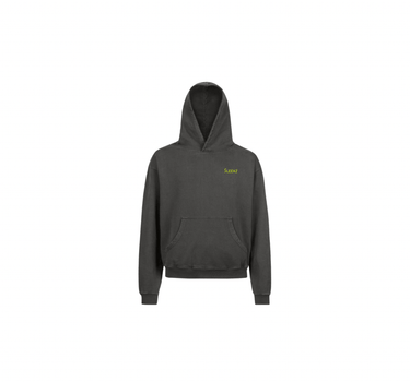 Vintage black oversized hoodie - SLEEKZ