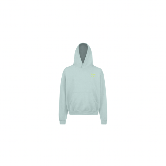 Vintage white oversized hoodie - SLEEKZ