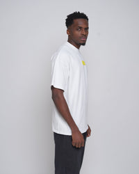 White oversized tee - SLEEKZ