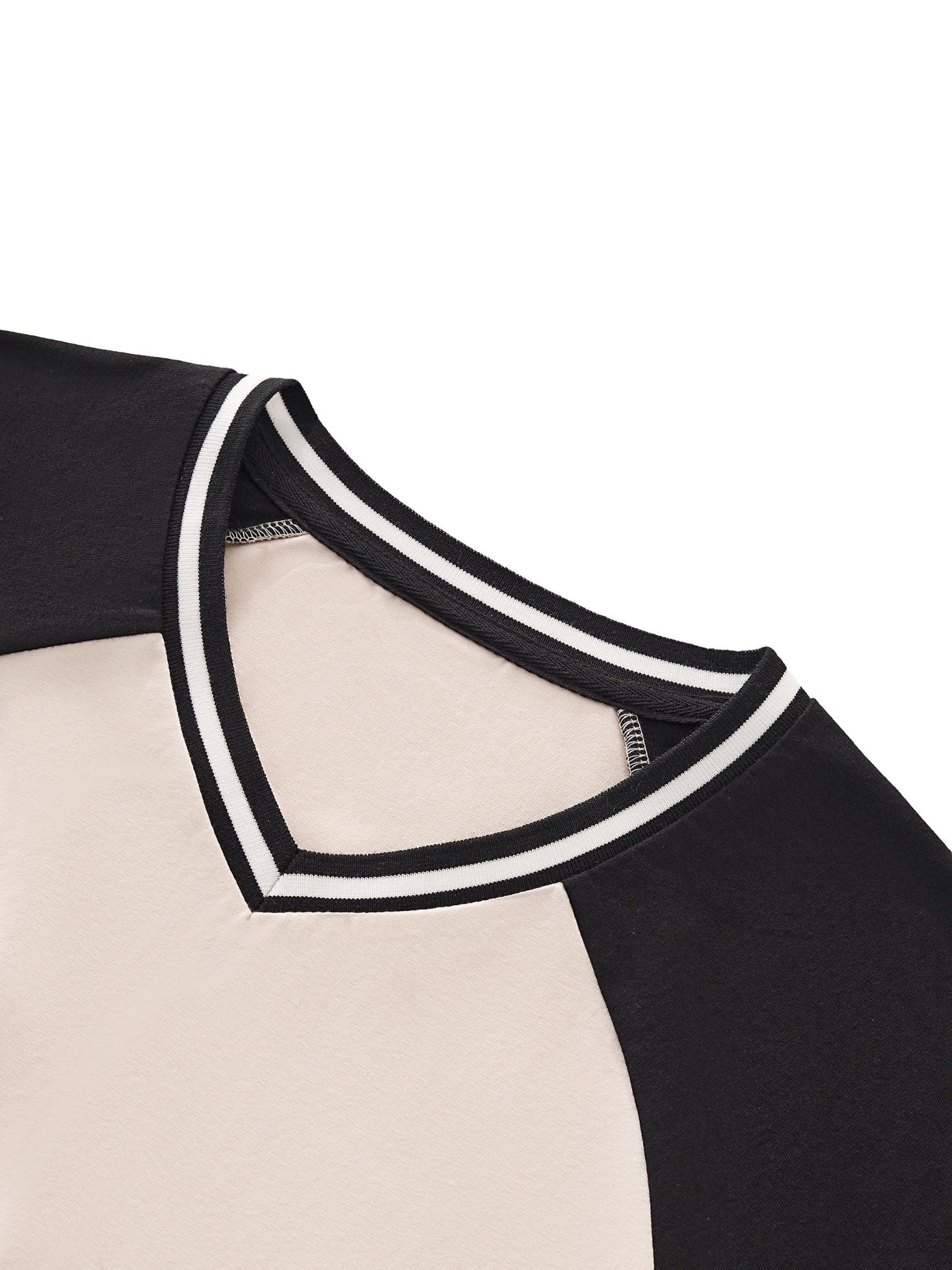 Women's Color Block Ruched T-Shirt - SLEEKZ