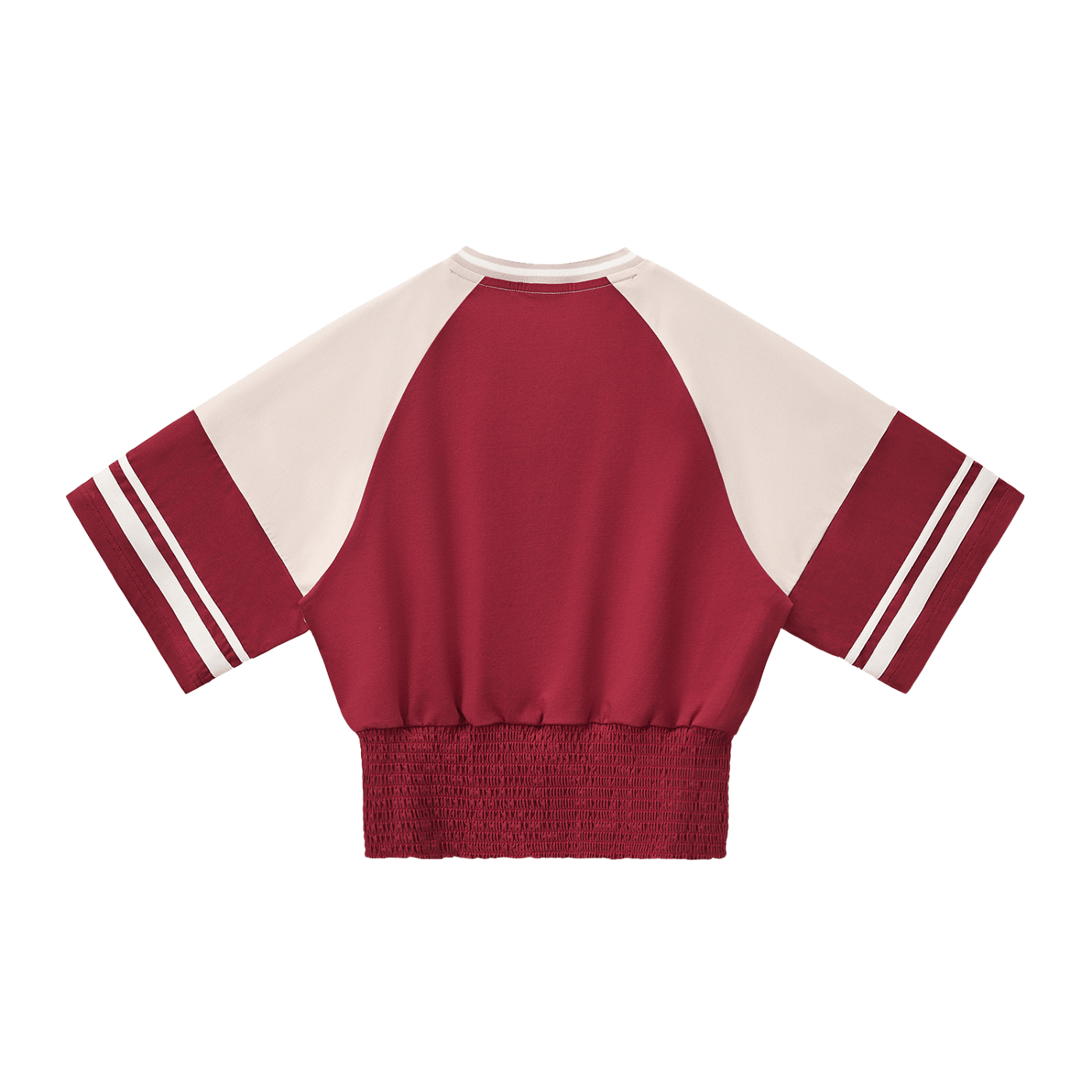 Women's Color Block Ruched T-Shirt - SLEEKZ