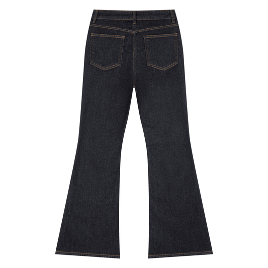 Women's High - Rise Flared Jeans - SLEEKZ