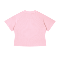 Women's Mineral Wash Crop T-Shirt - SLEEKZ