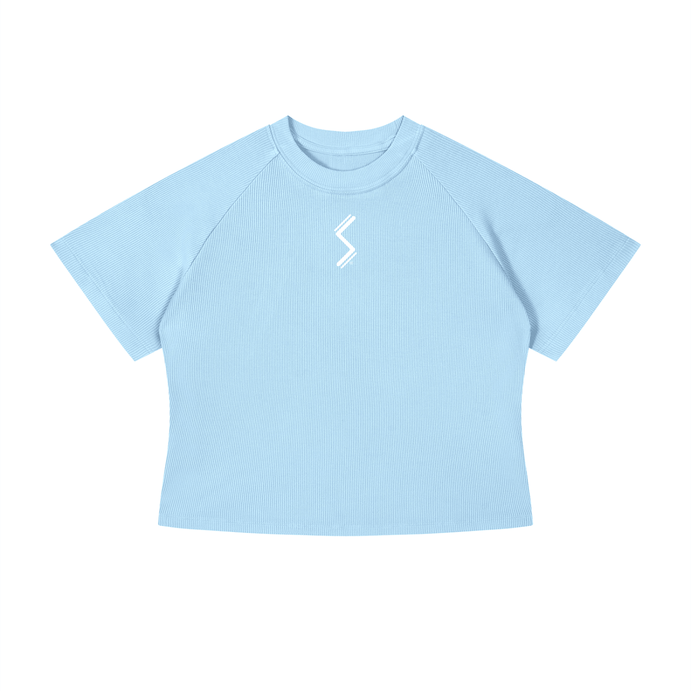 Women's Mineral Wash Crop T-Shirt - SLEEKZ