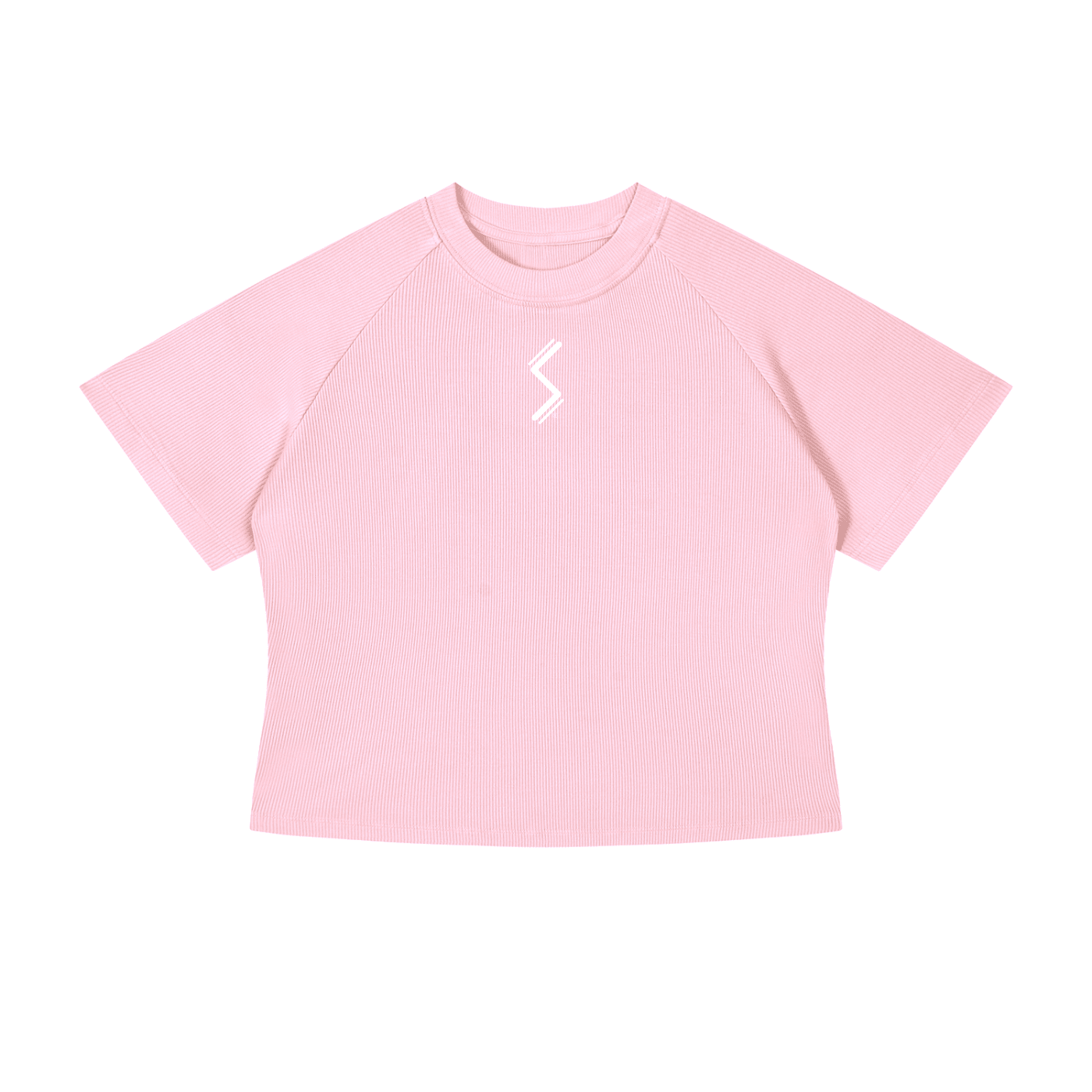 Women's Mineral Wash Crop T-Shirt - SLEEKZ