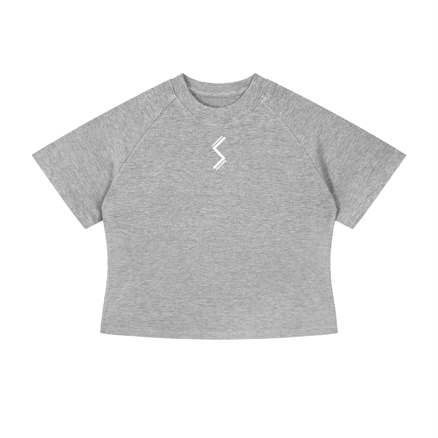 Women's Mineral Wash Crop T-Shirt - SLEEKZ