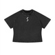 Women's Mineral Wash Crop T-Shirt - SLEEKZ