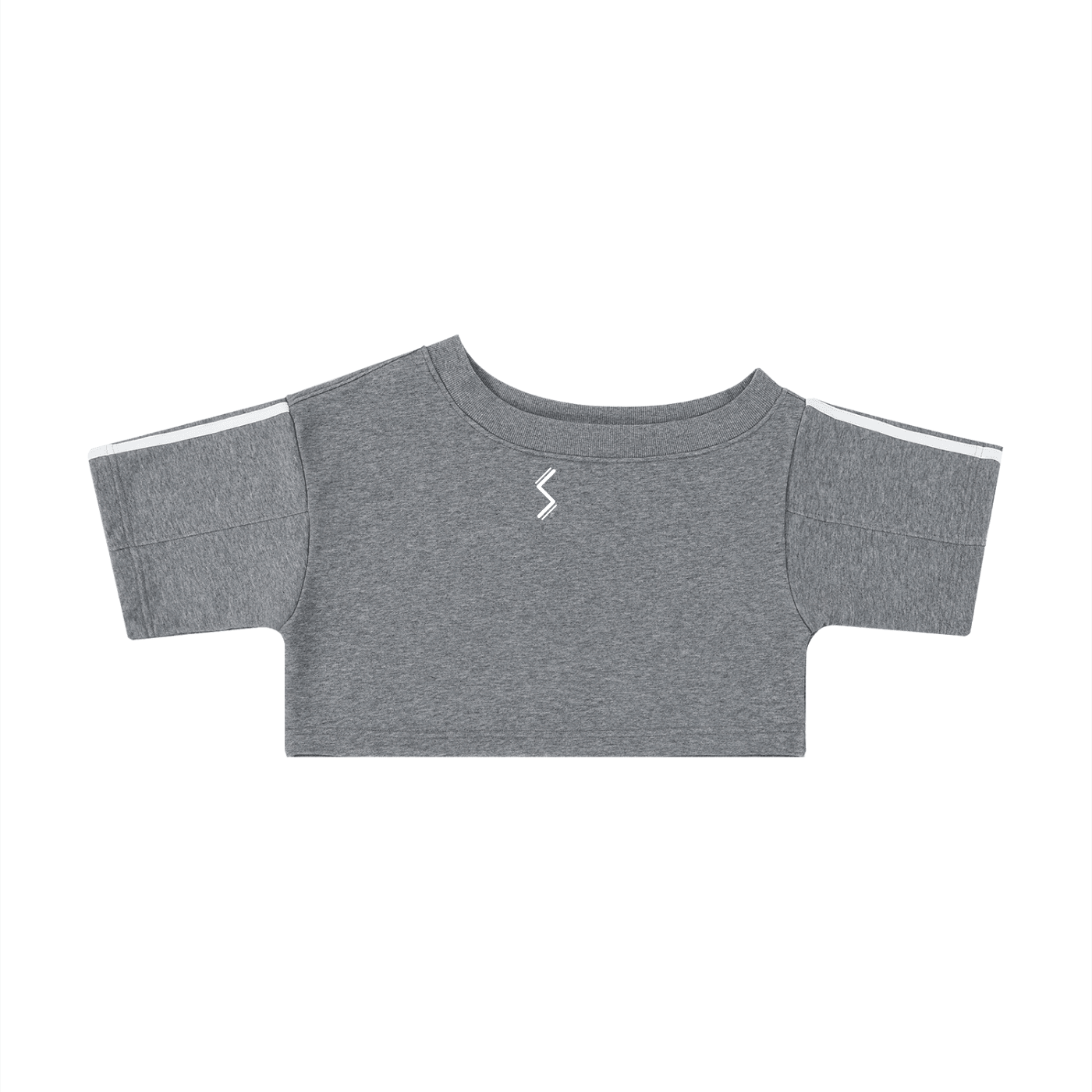 Women's Off - the - Shoulder Crop T-Shirt - SLEEKZ