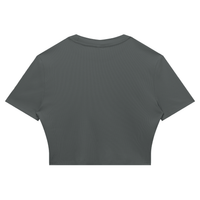 Women's Slim Ribbed Crop T-Shirt - SLEEKZ