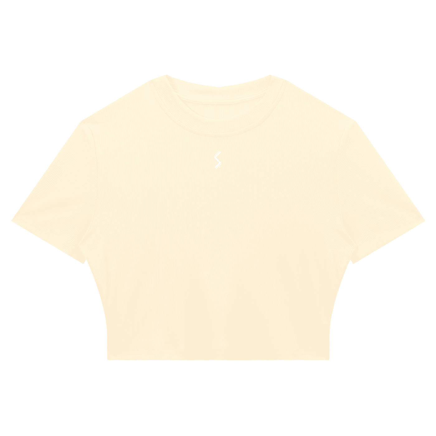 Women's Slim Ribbed Crop T-Shirt - SLEEKZ
