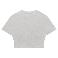 Women's Slim Ribbed Crop T-Shirt - SLEEKZ