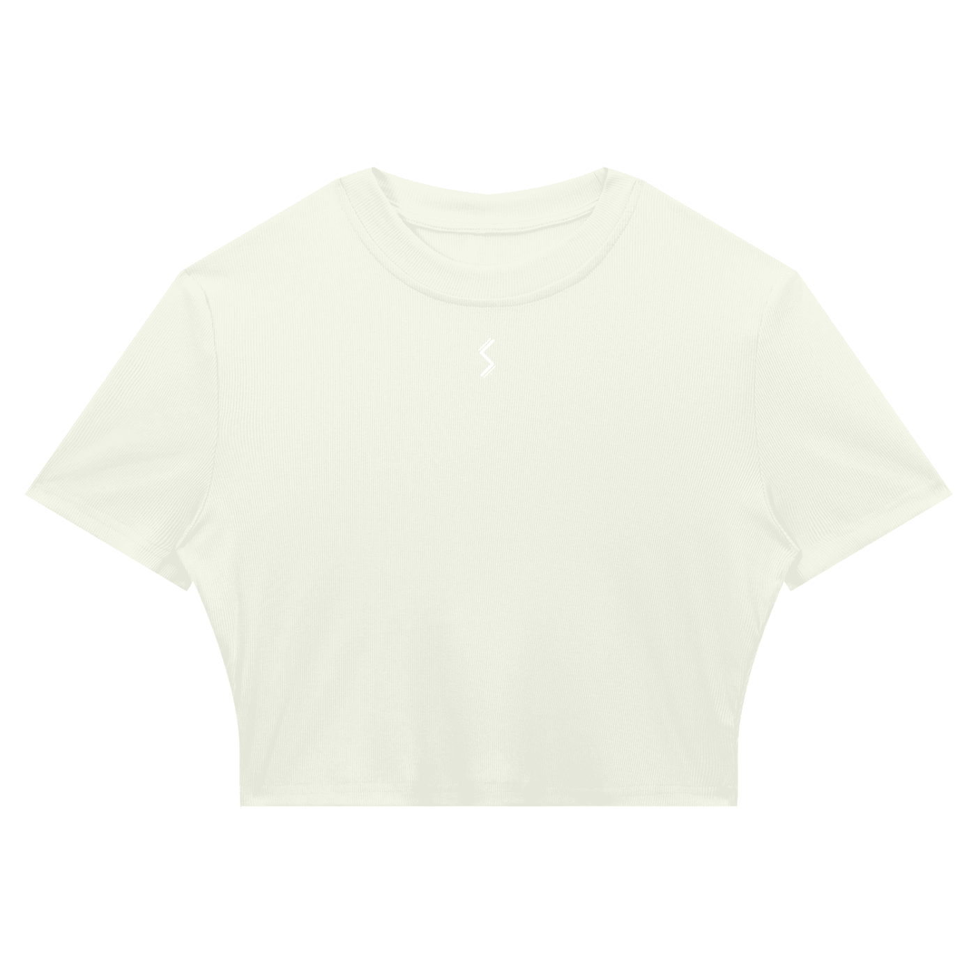 Women's Slim Ribbed Crop T-Shirt - SLEEKZ