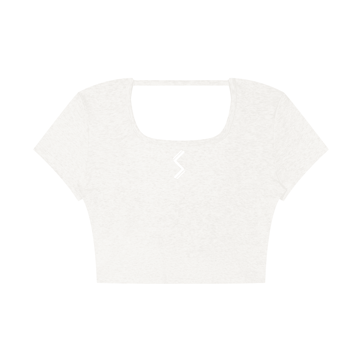 Women's Square Neck Crop T-Shirt - SLEEKZ