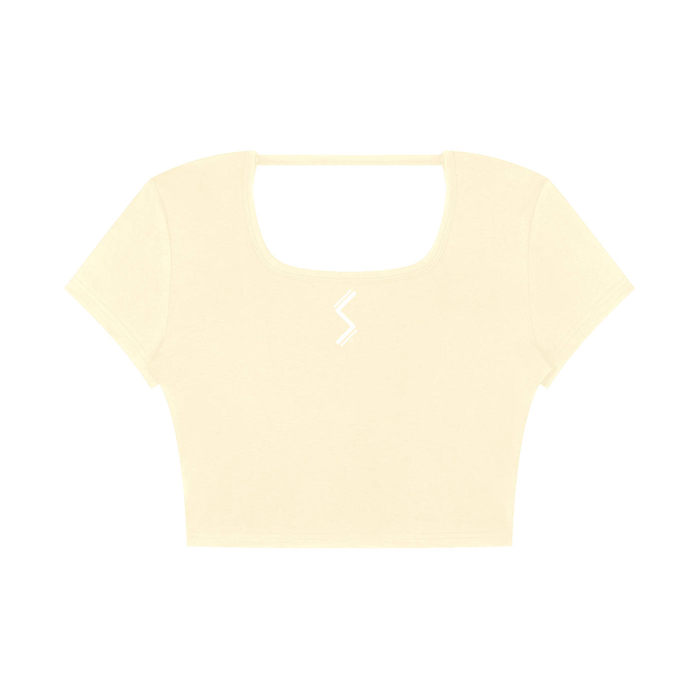 Women's Square Neck Crop T-Shirt - SLEEKZ
