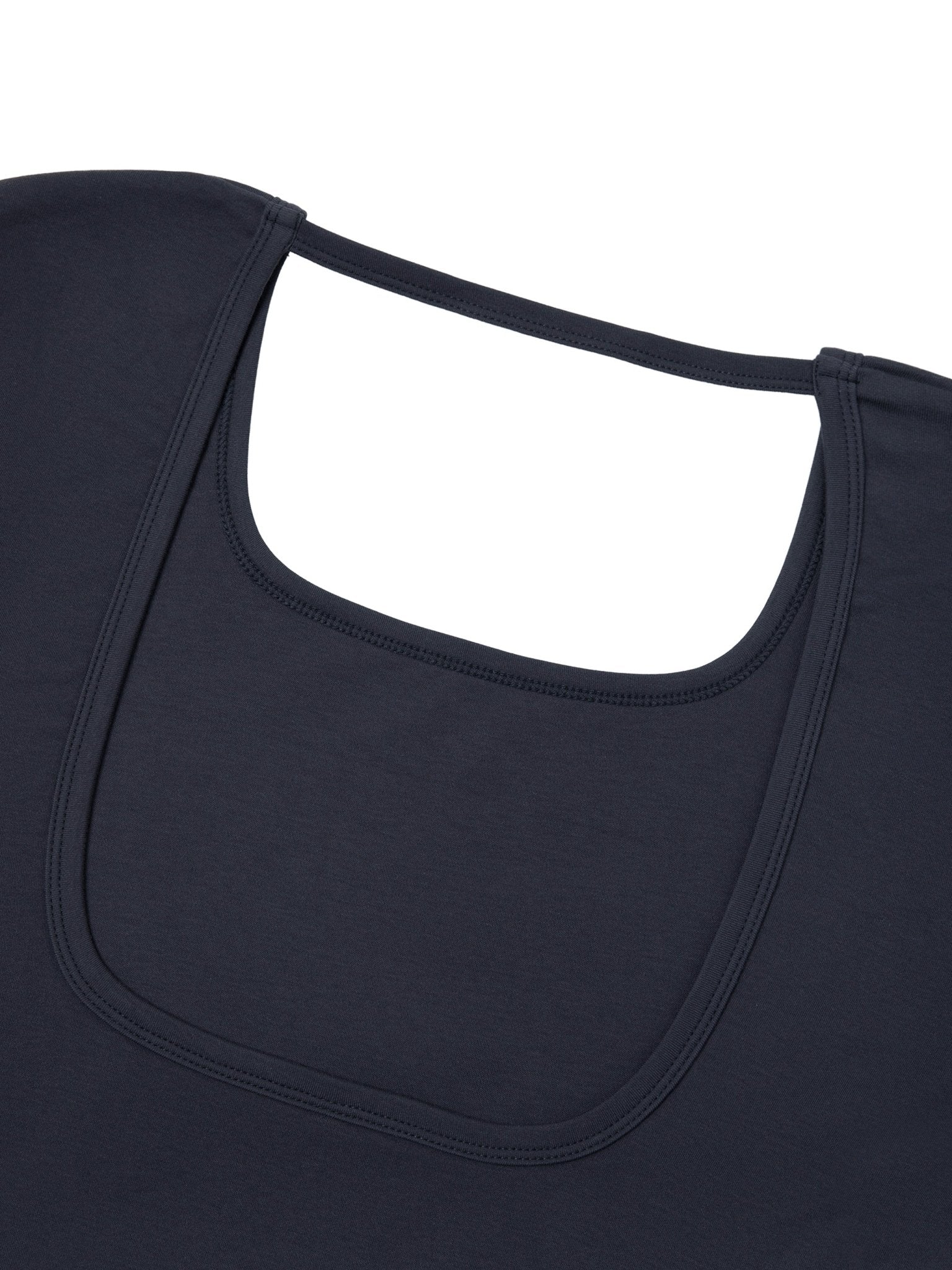 Women's Square Neck Crop T-Shirt - SLEEKZ