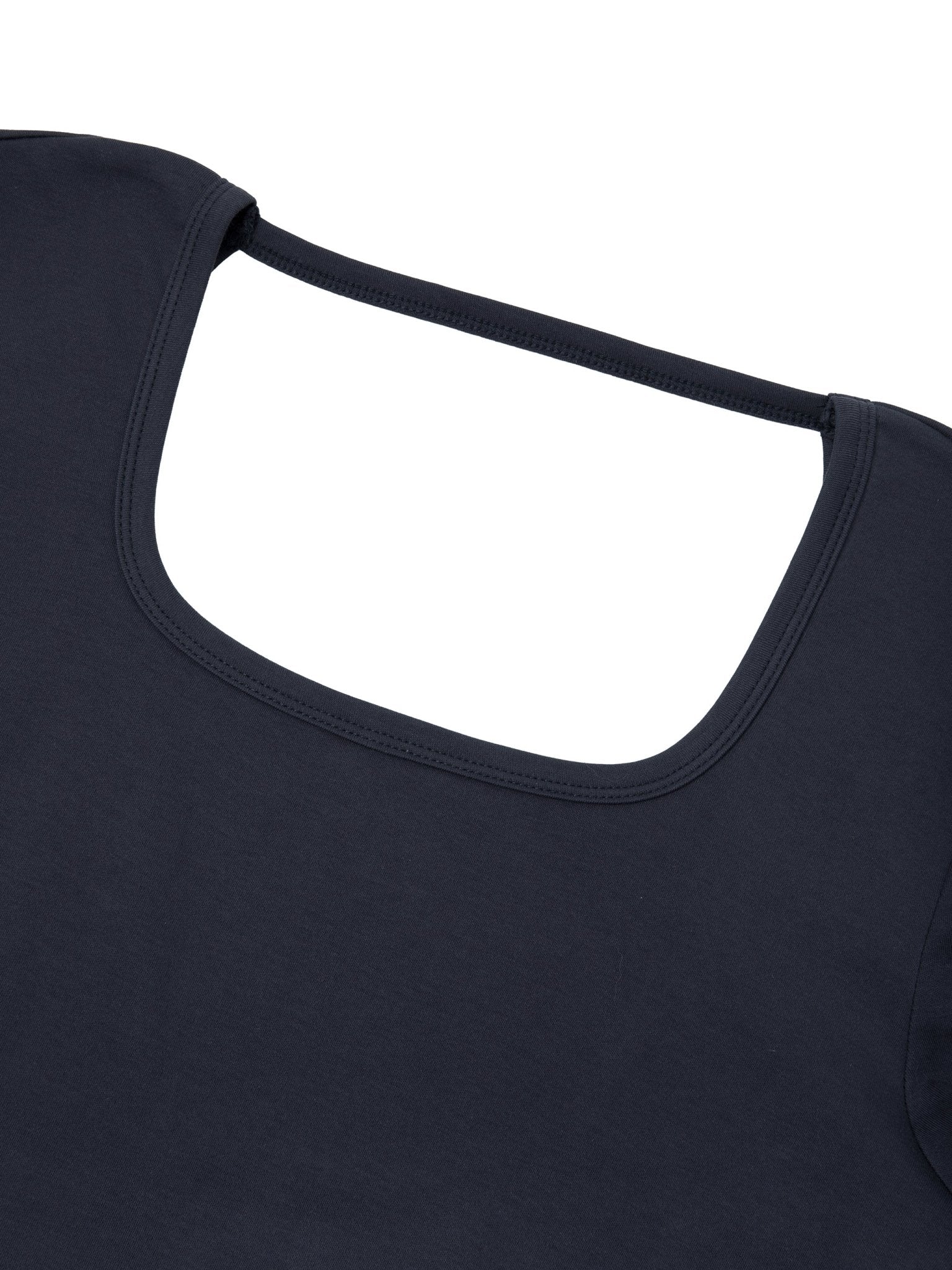 Women's Square Neck Crop T-Shirt - SLEEKZ
